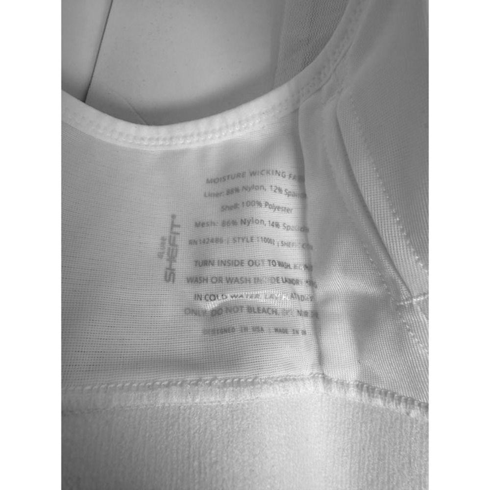 Shefit Ultimate Sports Bra White High Impact Front Zip Adjustable Straps 4Luxe - Picture 6 of 8